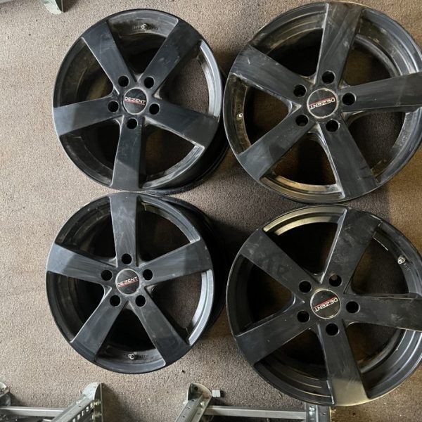 3 - CERCHI IN LEGA DEZENT 7,5X17 5X120 ET42