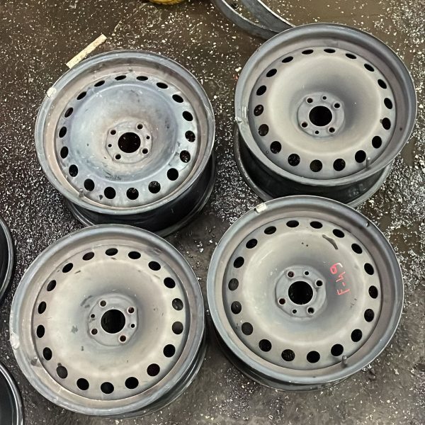 4 - CERCHI IN LAMIERA FIAT 7X16 4X98 ET31 CB58,1