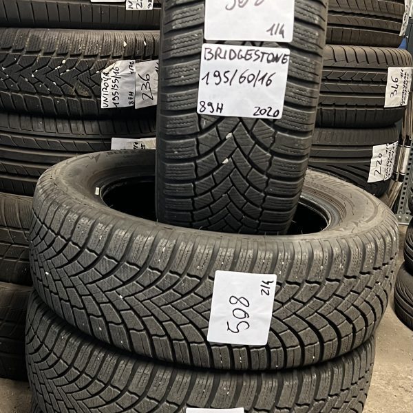 4 - BRIDGESTONE BLIZZAK LM005 195/60R16 89H
