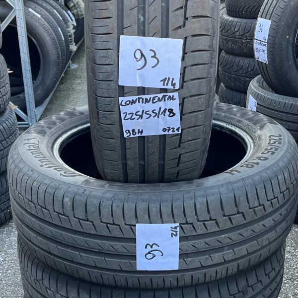 4 - CONTINENTAL PREMIUM CONTACT 6 225/55R18 98H