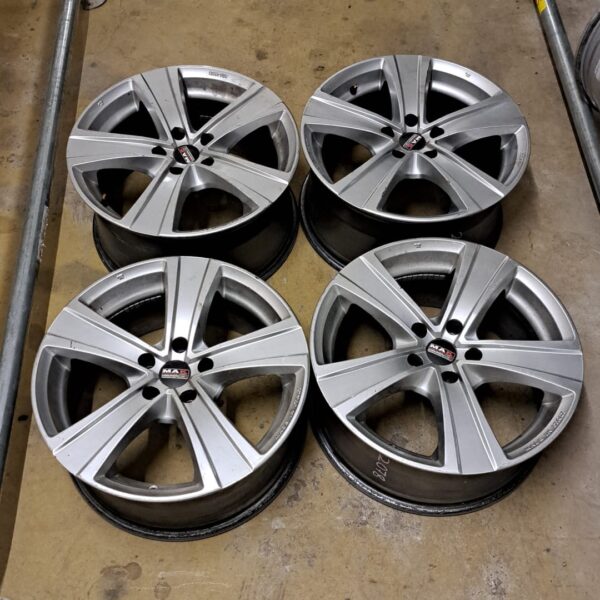 4 - CERCHI IN LEGA MAK 8,5X19 + 9,5X19 5X120