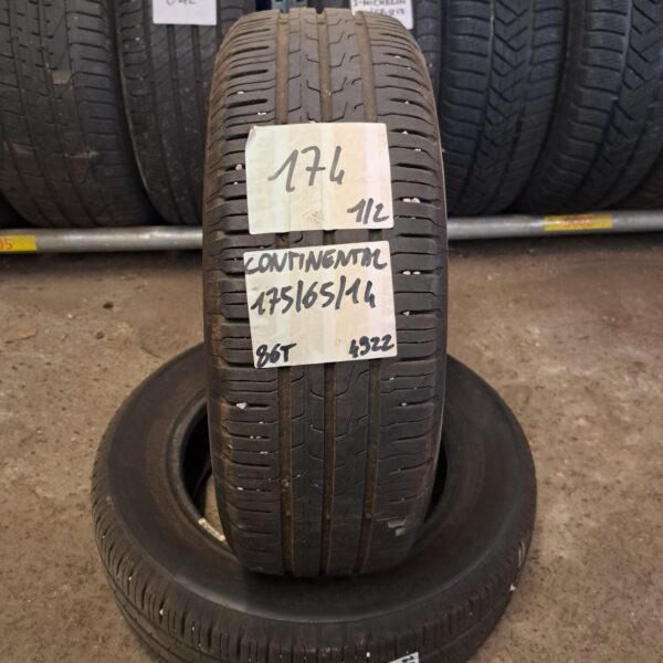 2 - CONTINETAL ECO CONTACT 6 175/65R14 86T