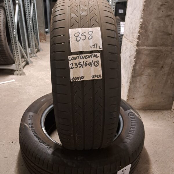 2 - CONTINENTAL ECO CONTACT 6 235/60R18 103W