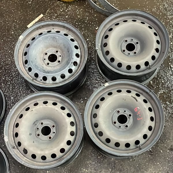 4 - CERCHI IN LAMIERA FIAT 7X16 4X98 ET31 CB58,1