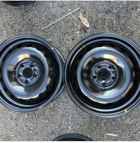 2 - CERCHI IN LAMIERA FIAT 6X15 5X98 ET39 CB 58,1