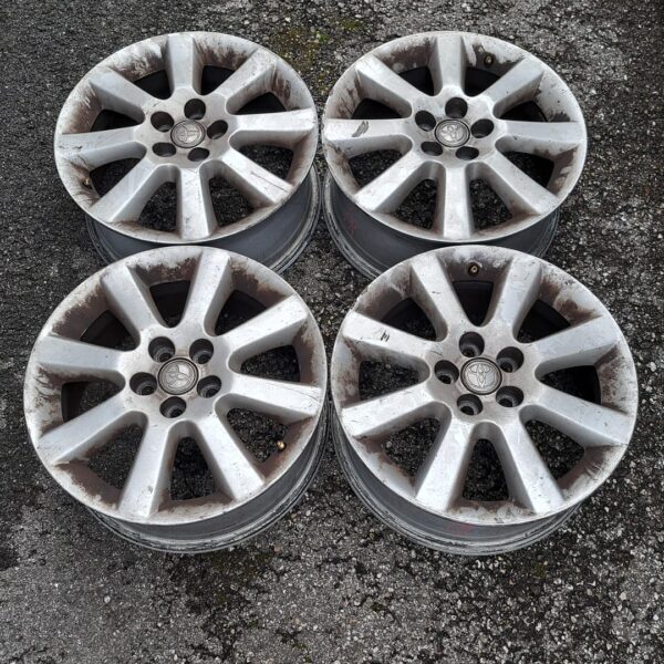 4 - CERCHI IN LEGA TOYOTA 6,5X16 5X100 ET45 CB 54,1