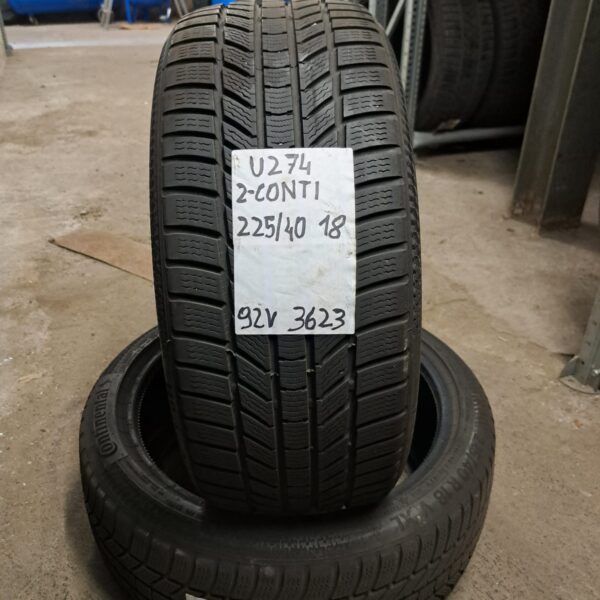 2 - CONTINENTAL TS870P 225/40R18 92V