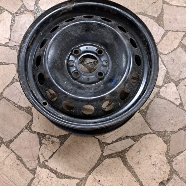 1 - CERCHIO IN LAMIERA FIAT 5,5X14 4X98 ET44 CB58,1