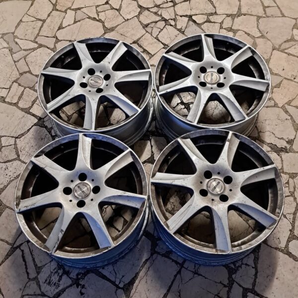 4 - CERCHI IN LEGA ENZO 7X17 4X100 ET38 CB 60,1