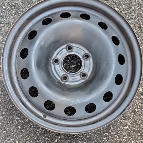 1 - CERCHIO IN LAMERIA VW 6,5X16 5X112 ET40 CB 57,1