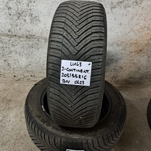 2 - CONTINENTAL ALLSEASON CONTACT 205/55R16 91V