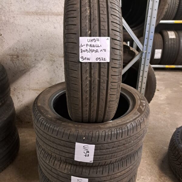 4 - PIRELLI P7 CINTURATO 205/55R17 91W