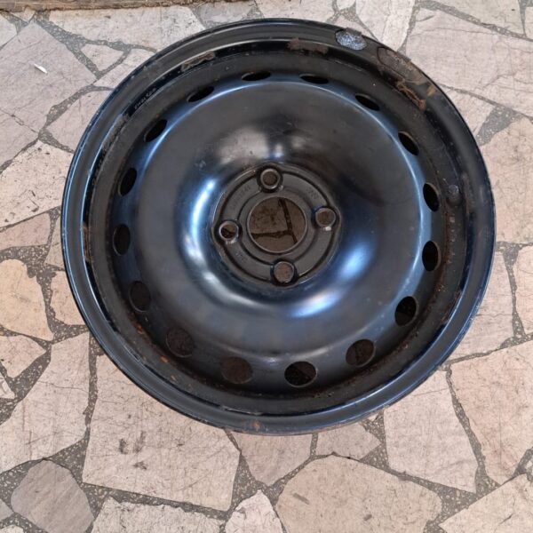 1 - CERCHIO IN LAMIERA FIAT GP 6X15 4X100 ET43 CB 56,6