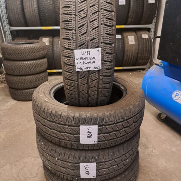 4 - HANKOOK RW12 WINTER I*CEPT 215/60R17 109/107T