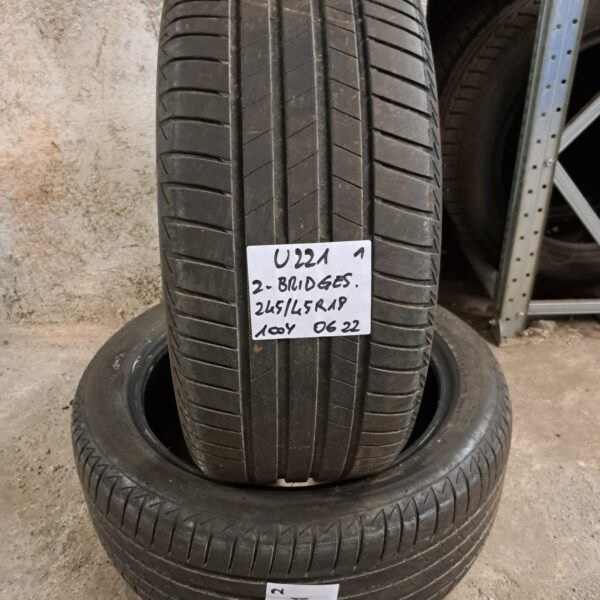 2 - BRIDGESTONE TURANZA T005 245/45R18 100Y