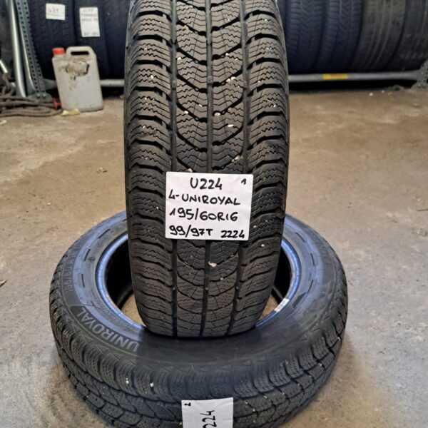 2 - UNIROYAL SNOWMAX 3 195/60R16 99/97T