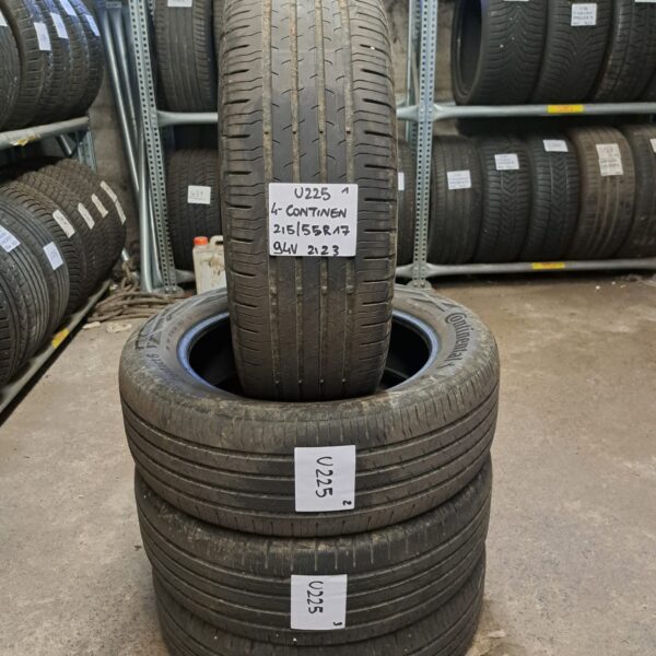 4 - CONTINENTAL ECO CONTACT 6 215/55R17 94V