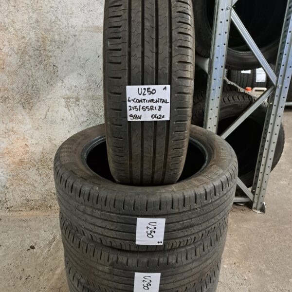 4 - CONTINENTAL ECO CONTACT 5 215/55R19 99V