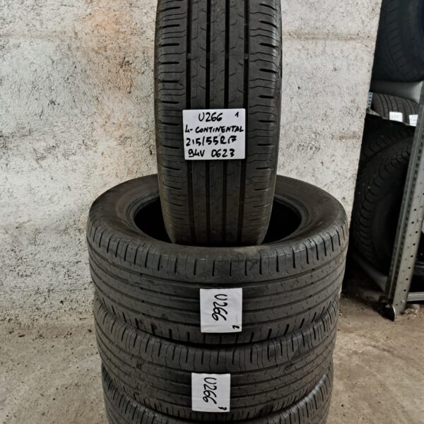 4 - CONTINENTAL ECO CONTACT 6 215/55R17 94V