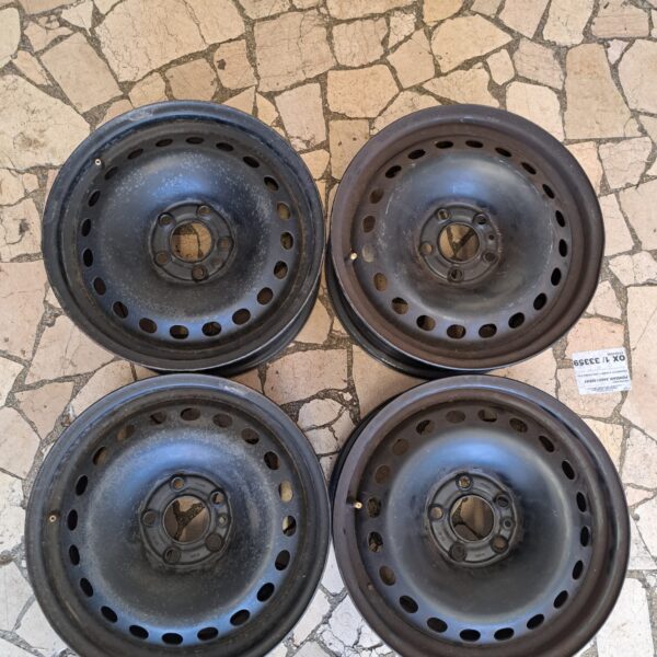 4 - CERCHI IN LAMIERA ALFA 7X16 5X110 ET41 CB 65,1