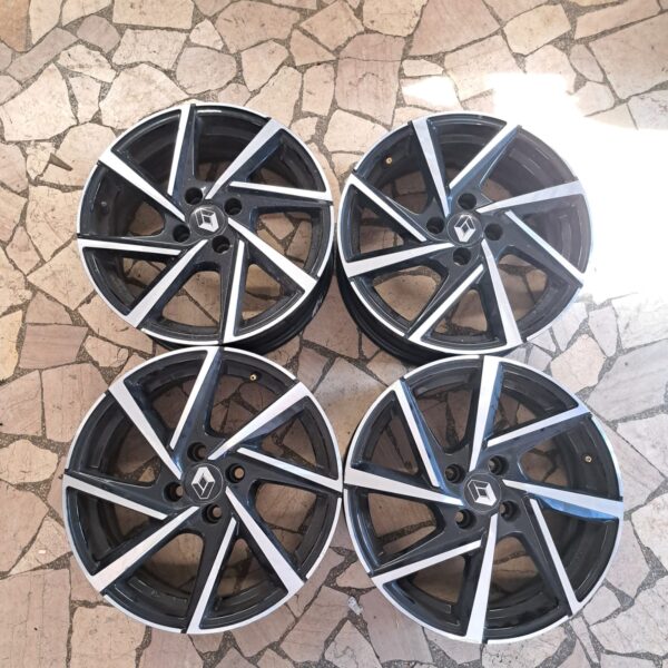 4 - CERCHI IN LEGA MSW 6,5X16 4X100 ET35 CB 63,3