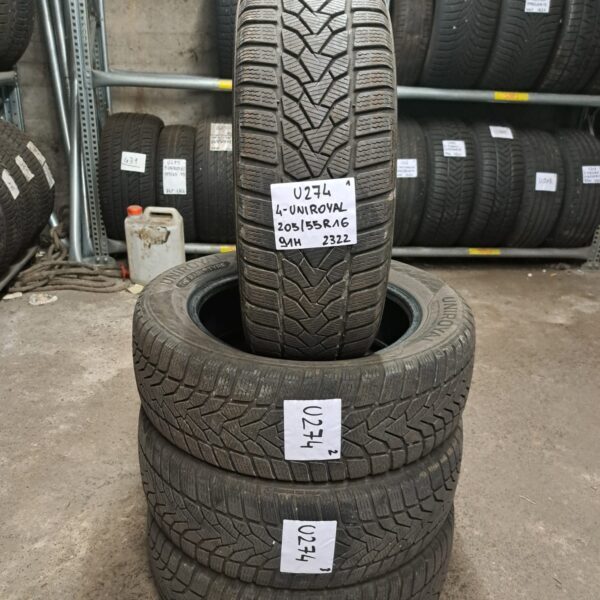 4 - UNIROYAL WINTER EXPERT 205/55R16 91H