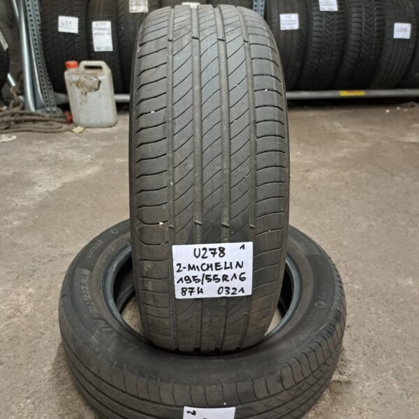2 - MICHELIN PRIMACY 4 195/55R16 87H