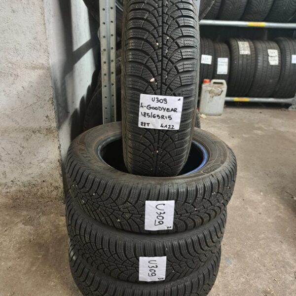 4 - GOODYEAR ULTRAGRIP 9+ 185/65R15 88T