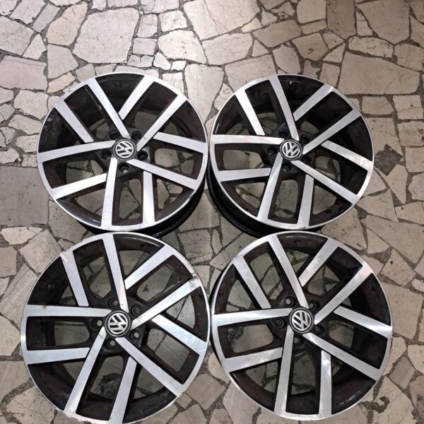 4 - CERCHI IN LEGA VW 7,5X18 5X112 ET51 CB 57,1