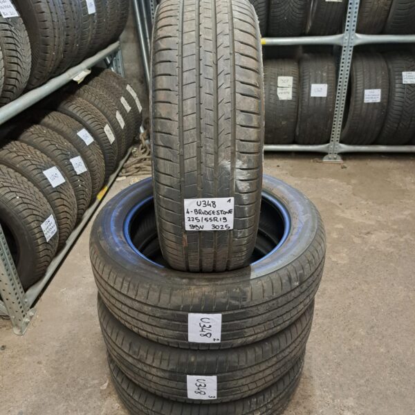 4 - BRIDGESTONE ALENZA A001 225/55R19 99V