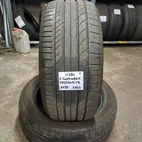 2 - CONTINENTAL SPORT CONTACT 5 255/50R19 103Y N0