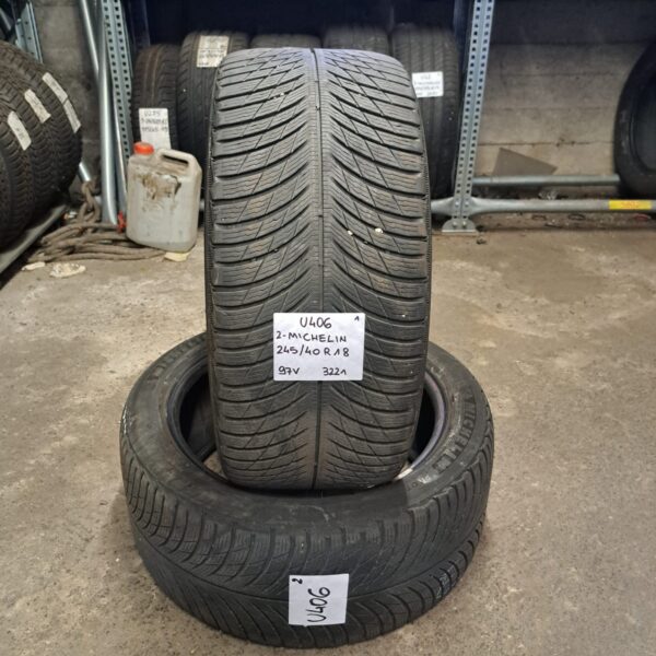 2 - MICHELIN PILOT ALPIN 5 245/40R18 97V