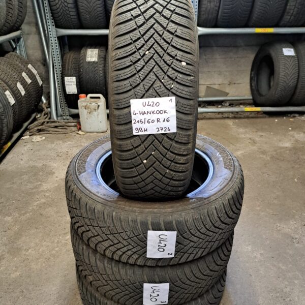 4 - HANKOOK W462 215/60R16 99H